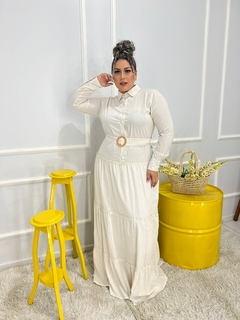 Vestido Botão