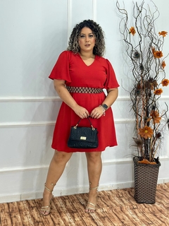 Vestido Crepe duna - comprar online