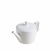 Tetera Conica De Ceramica Blanca 12,5 X 11 Cm en internet