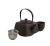Set Tetera Shanghi Ceramina Marron Cuatro Cuenco 750ml - comprar online