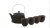 Set Tetera Shanghi Ceramina Marron Cuatro Cuenco 750ml