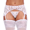 CINTA LIGA SENSUAL RENDADA BRANCA MACLER