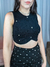 Cropped Canelado Strass - It´sGringa Shop | Moda Feminina