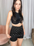 Shorts Saia Alfaiataria Strass - It´sGringa Shop | Moda Feminina