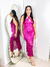 Vestido Paetê Midi Frente Única - comprar online