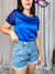 Shorts jeans borboleta - comprar online