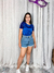 Shorts jeans borboleta na internet