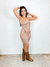 Vestido Canelado Franjas - comprar online