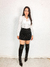 Shorts Saia Alfaiataria Strass na internet