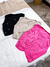 Cropped Canelado Strass - comprar online