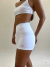 Short Vibes- Branco Brasil- - Leeom Movement