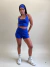 Short Leeom- Azul Brasil - loja online