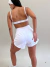 Short Leeom- Branco brasil - Leeom Movement