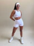 Short Running - Branco Brasil - Leeom Movement
