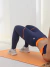Legging Vibes- marinho\tangerina na internet