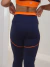 Legging Vibes- marinho\tangerina - comprar online