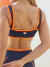 Top Bicolor leeom- Marinho\tangerina - comprar online