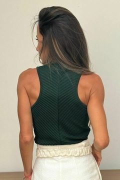 Cropped Tricot Del Sol Hortelã - comprar online