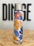 Termo cápsula DIN-GE floral amarillo y azul