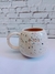 Taza Alelí Salpicado Cerámica Artesanal