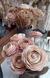 Rosas de tela matizadas