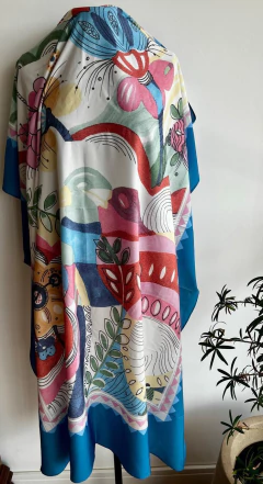 PAREÔ PRINTEMPS -  Marcia Bittencourt design - Produtos estampados com Arte.  Lenços femininos, Almofadas e Telas Fineart