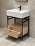 Imagen de Mueble Monterey 60x40(p) Negro+Kiri