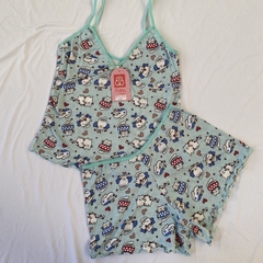 Short doll suede canelado gatinho - comprar online
