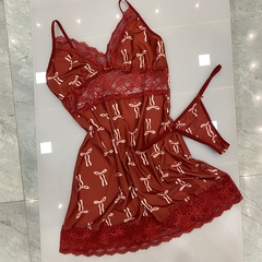 Camisola Encanto laços vermelha - comprar online