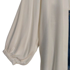 Kimono Marrocos Crepe Branco na internet