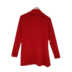 Cardigan Vermelho Mescla na internet