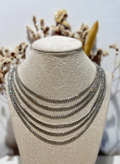 COLLAR MOSS SILVER - comprar online