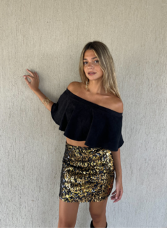 FALDA WANDA GOLD - Nina Na House
