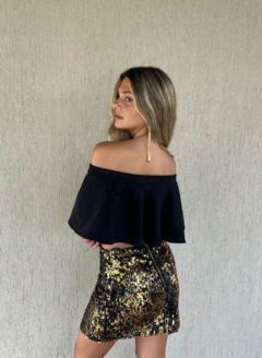 TOP INDIA BLACK - Nina Na House