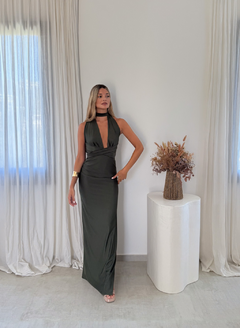 VESTIDO AMAIA MILITAR - Nina Na House