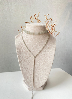 CHOKER COLLAR GEGLI SILVER