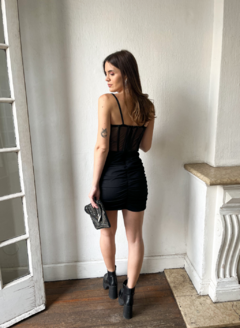 VESTIDO CIBELES BLACK - Nina Na House