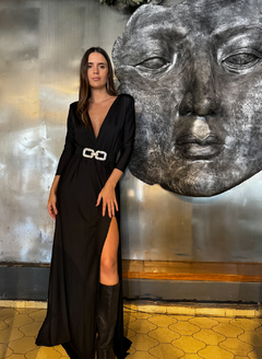 VESTIDO LARA SHINE BLACK