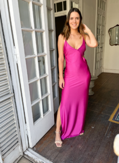 Imagen de VESTIDO ZAIDA L MAGENTA