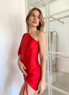 VESTIDO FRIDA RED - Nina Na House