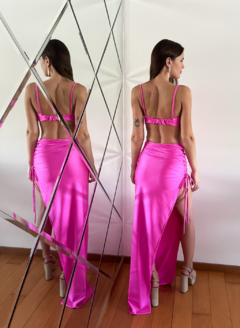 FALDA IRENE FUCSIA - comprar online