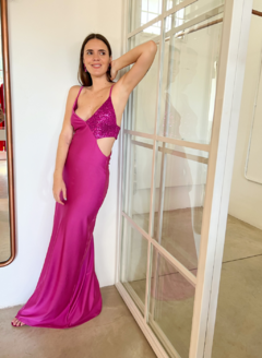 VESTIDO ZAIDA L MAGENTA en internet