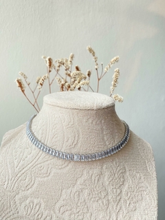 CHOKER ZIRCON SILVER - comprar online