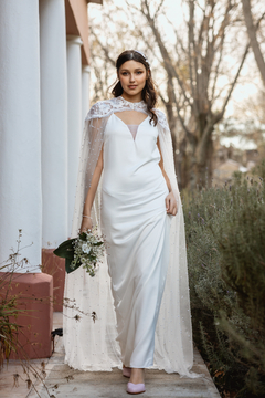 VESTIDO MARTI + CAPA CATA BRIDE