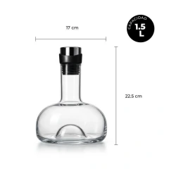 DECANTADOR & AIREADOR DE VINO SAKURA ECLIPSE EDITI - comprar online
