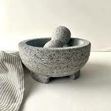 NONFORK MORTERO DE PIEDRA MOLCAJETE GRANDE en internet