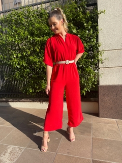 Macacão Sophia Vermelho