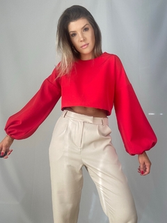 Imagem do Cropped Maria - Vermelho