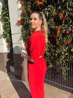 Macacão Sophia Vermelho na internet