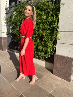 Imagem do Macacão Sophia Vermelho